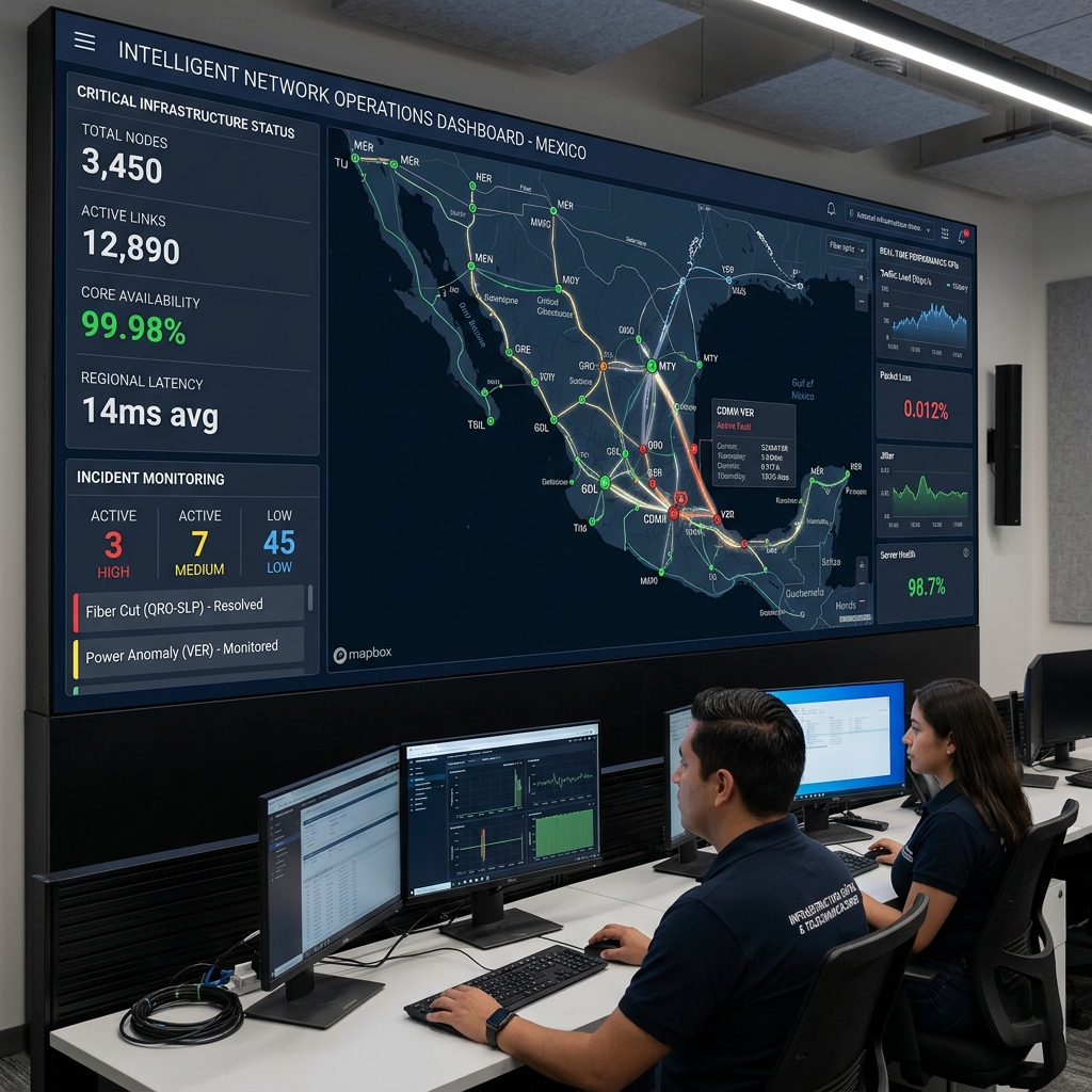 Operación Inteligente de Infraestructura Crítica